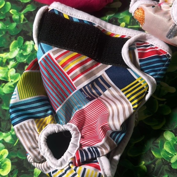 Joy Daog Female Dog Diapers for Small Dogs,3 Pack Reusable Washable Premium - Picture 14 of 16